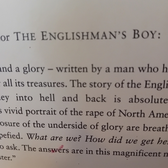 The Englishman's Boy By Guy  Vanderhaeghe‎ Hardcover Novel Book W/ Sleeve - Picture 6 of 7